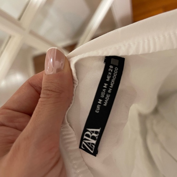 Zara Halter White Dress - Picture 3 of 3